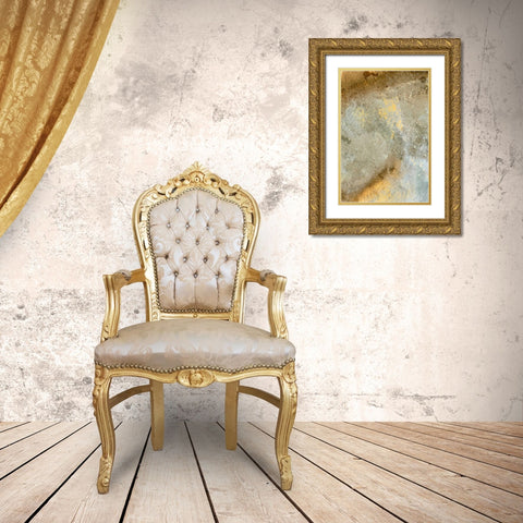 Surface 2 Gold Ornate Wood Framed Art Print with Double Matting by Allen, Kimberly