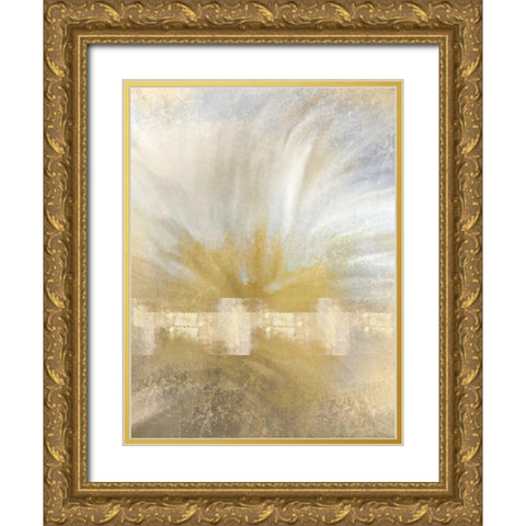 Golden Sunrise Gold Ornate Wood Framed Art Print with Double Matting by Allen, Kimberly