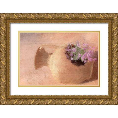 In Bloom Gold Ornate Wood Framed Art Print with Double Matting by Allen, Kimberly