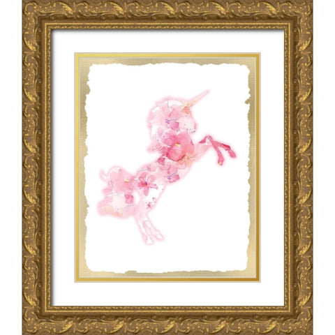 Never Let Go 1 Gold Ornate Wood Framed Art Print with Double Matting by Kimberly, Allen