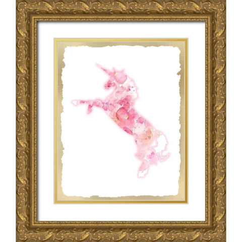 Never Let Go 3 Gold Ornate Wood Framed Art Print with Double Matting by Kimberly, Allen