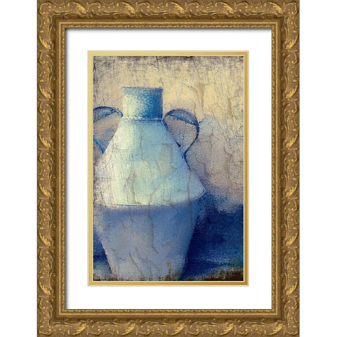 Against the Wall Gold Ornate Wood Framed Art Print with Double Matting by Allen, Kimberly