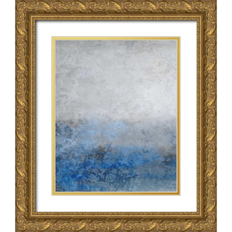 Into the Sea 1 Gold Ornate Wood Framed Art Print with Double Matting by Allen, Kimberly