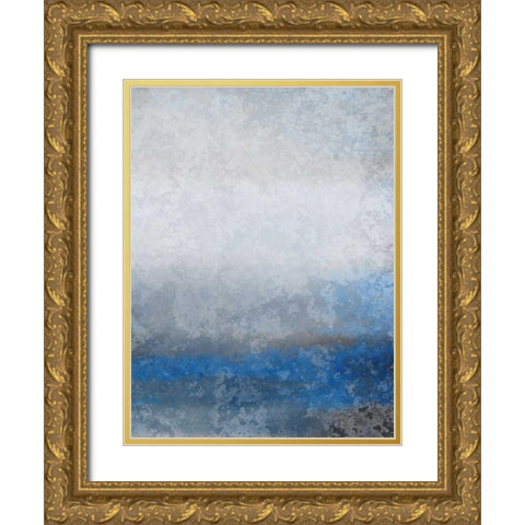 Into the Sea 2 Gold Ornate Wood Framed Art Print with Double Matting by Allen, Kimberly