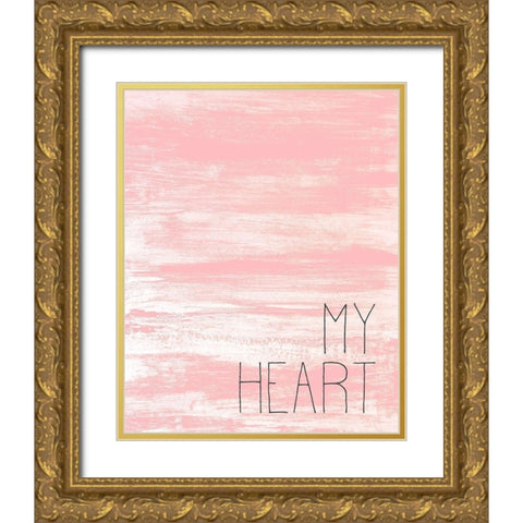 Be Still 2 Gold Ornate Wood Framed Art Print with Double Matting by Kimberly, Allen