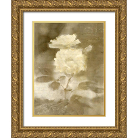 Early Blooming Gold Ornate Wood Framed Art Print with Double Matting by Allen, Kimberly