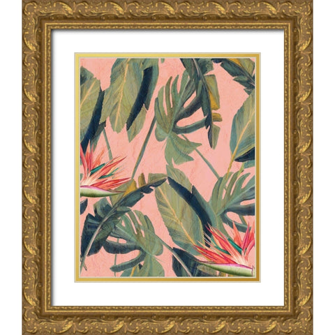 Bright Side 2 Gold Ornate Wood Framed Art Print with Double Matting by Kimberly, Allen