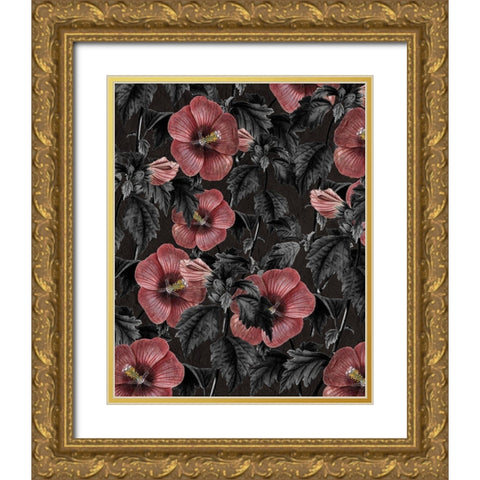 Today 2 Gold Ornate Wood Framed Art Print with Double Matting by Kimberly, Allen
