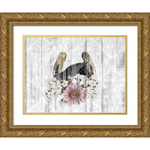 Cactus Cowboy 6 Gold Ornate Wood Framed Art Print with Double Matting by Kimberly, Allen