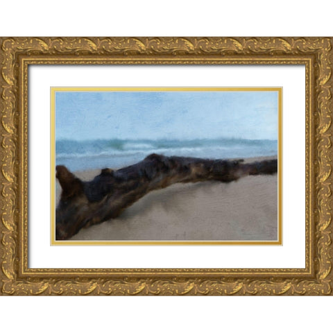 Driftwood Gold Ornate Wood Framed Art Print with Double Matting by Kimberly, Allen