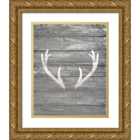 Rack 2 Gold Ornate Wood Framed Art Print with Double Matting by Kimberly, Allen