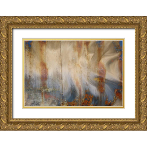 Rusty Breeze Gold Ornate Wood Framed Art Print with Double Matting by Allen, Kimberly