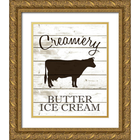 Farmers Market 1 Gold Ornate Wood Framed Art Print with Double Matting by Kimberly, Allen