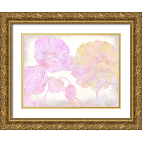 Colorful Spring 5 Gold Ornate Wood Framed Art Print with Double Matting by Kimberly, Allen
