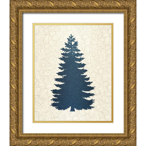Christmas Luxe 5 Gold Ornate Wood Framed Art Print with Double Matting by Kimberly, Allen