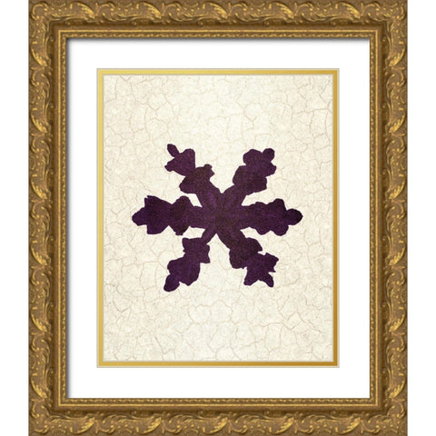 Christmas Luxe 11 Gold Ornate Wood Framed Art Print with Double Matting by Kimberly, Allen