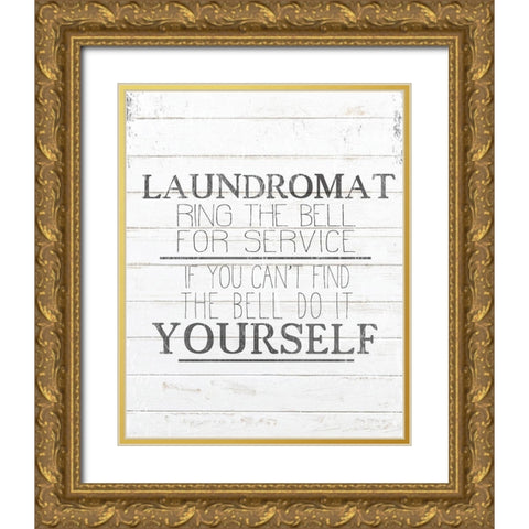 Do It Yourself Gold Ornate Wood Framed Art Print with Double Matting by Kimberly, Allen