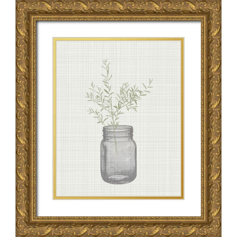 In the Jar 1 Gold Ornate Wood Framed Art Print with Double Matting by Kimberly, Allen