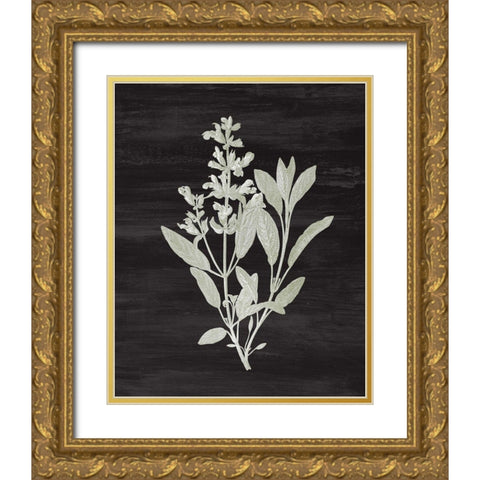 On the Board 2 Gold Ornate Wood Framed Art Print with Double Matting by Kimberly, Allen