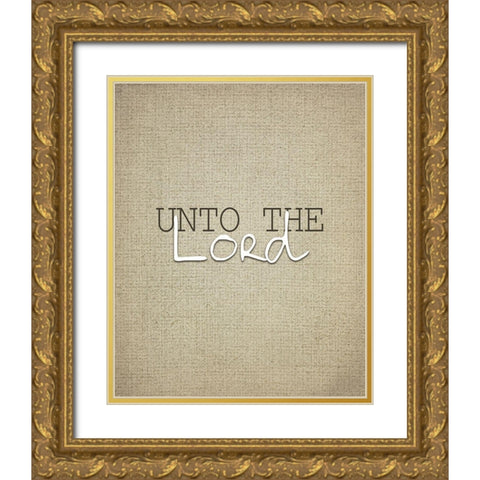 For He is Good 2 Gold Ornate Wood Framed Art Print with Double Matting by Kimberly, Allen