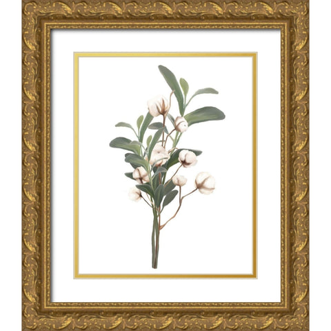 Homebody 11 Gold Ornate Wood Framed Art Print with Double Matting by Kimberly, Allen