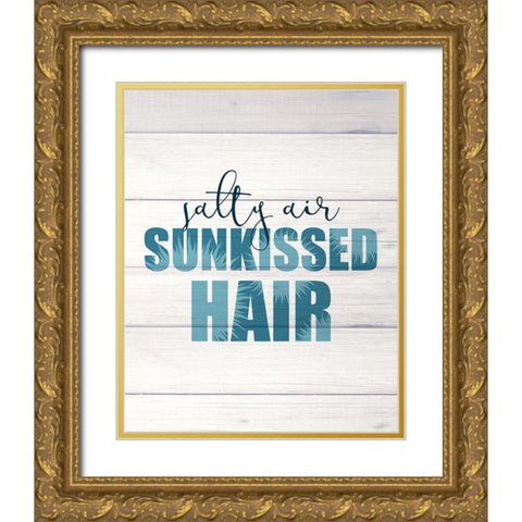 Salty Air 2 Gold Ornate Wood Framed Art Print with Double Matting by Kimberly, Allen