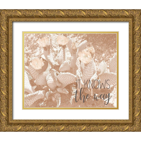 Follow Your Soul 2 Gold Ornate Wood Framed Art Print with Double Matting by Kimberly, Allen
