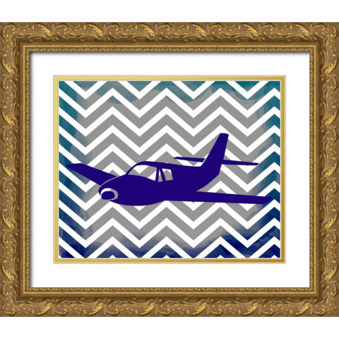 Dream Big 2 Gold Ornate Wood Framed Art Print with Double Matting by Allen, Kimberly