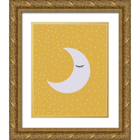To the Cosmos 3 Gold Ornate Wood Framed Art Print with Double Matting by Kimberly, Allen