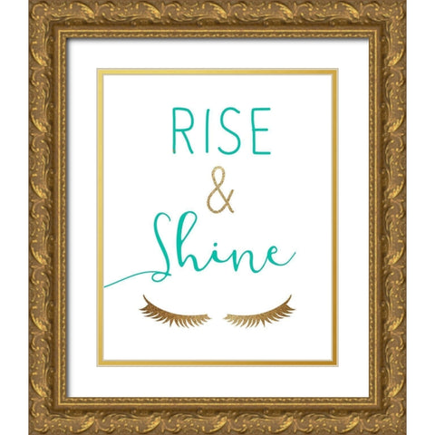 Rise and Shine 2 Gold Ornate Wood Framed Art Print with Double Matting by Kimberly, Allen
