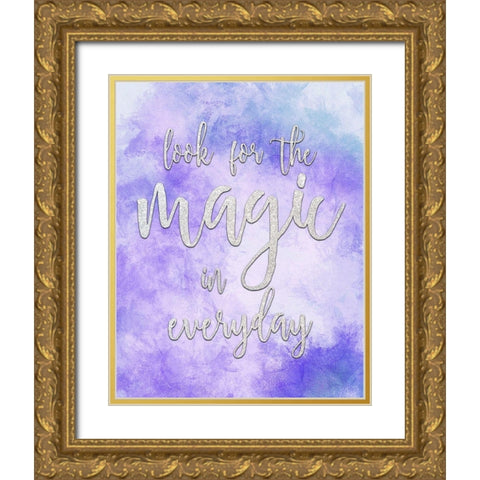 Look for the Magic Gold Ornate Wood Framed Art Print with Double Matting by Kimberly, Allen