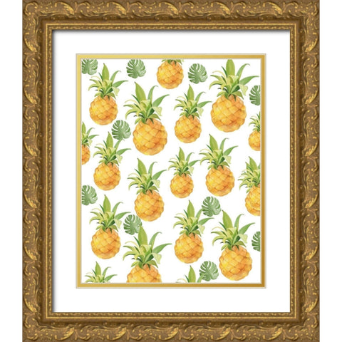 Be Sweet 4 Gold Ornate Wood Framed Art Print with Double Matting by Kimberly, Allen