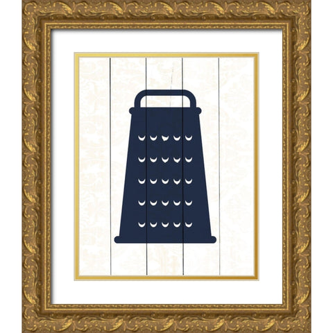 In the Kitchen 3 Gold Ornate Wood Framed Art Print with Double Matting by Kimberly, Allen
