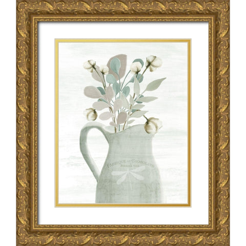 Wildflower Hope 9 Gold Ornate Wood Framed Art Print with Double Matting by Kimberly, Allen