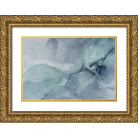 Dreams Gold Ornate Wood Framed Art Print with Double Matting by Kimberly, Allen