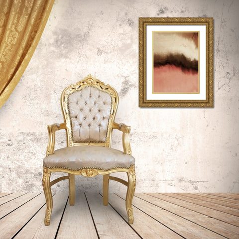 Bedrock Gold Ornate Wood Framed Art Print with Double Matting by Kimberly, Allen