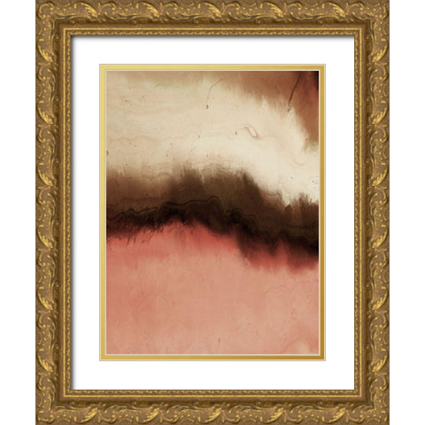 Bedrock Gold Ornate Wood Framed Art Print with Double Matting by Kimberly, Allen