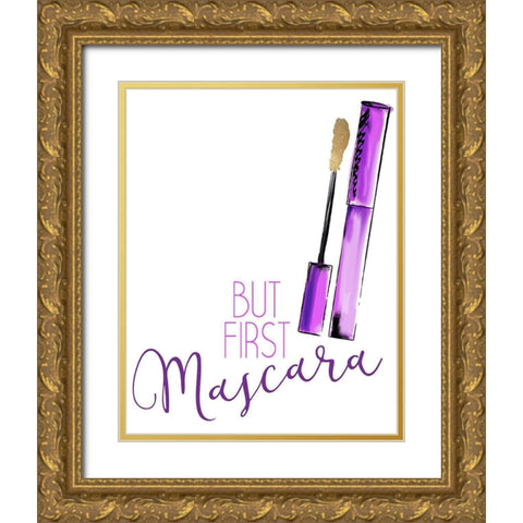 Confidence 3 Gold Ornate Wood Framed Art Print with Double Matting by Allen, Kimberly