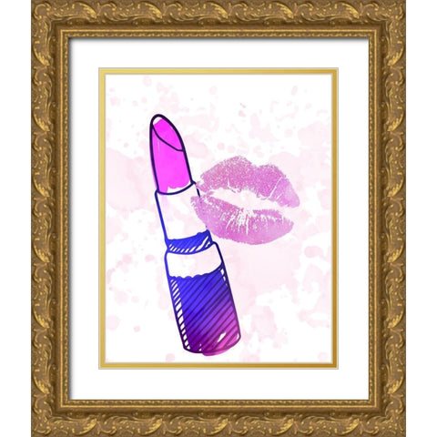 Gorgeous 1 Gold Ornate Wood Framed Art Print with Double Matting by Allen, Kimberly