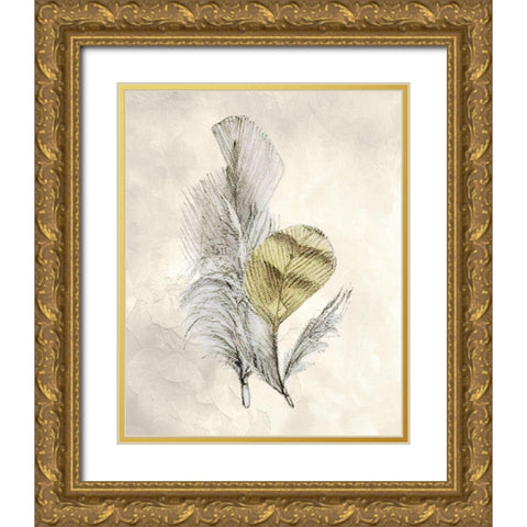 Two of a Kind 2 Gold Ornate Wood Framed Art Print with Double Matting by Allen, Kimberly