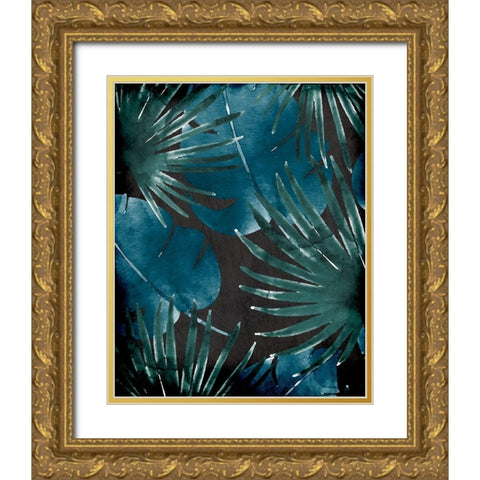 Deep 1 Gold Ornate Wood Framed Art Print with Double Matting by Allen, Kimberly