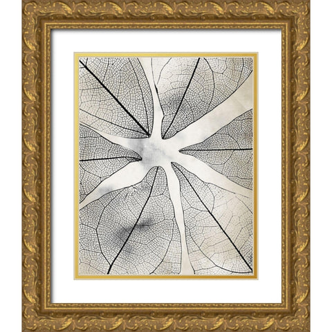 Transparent 1 Gold Ornate Wood Framed Art Print with Double Matting by Allen, Kimberly