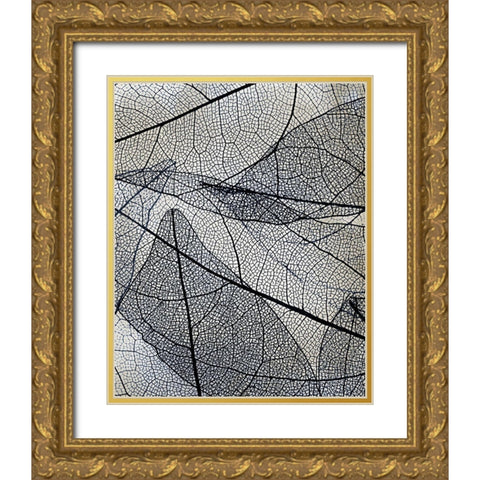 Transparent 3 v2 Gold Ornate Wood Framed Art Print with Double Matting by Allen, Kimberly