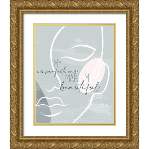 You Are 2 Gold Ornate Wood Framed Art Print with Double Matting by Allen, Kimberly