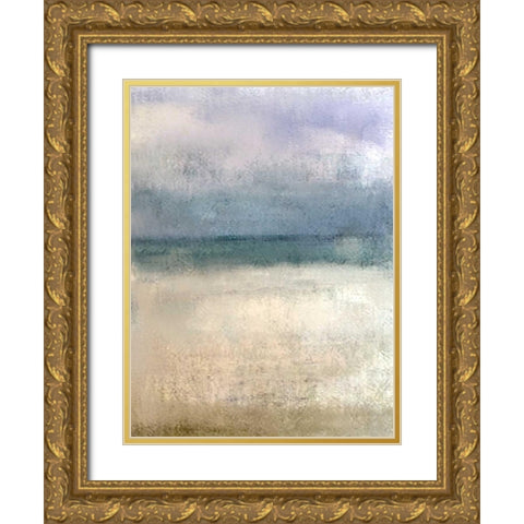 On the Horizon 2 Gold Ornate Wood Framed Art Print with Double Matting by Allen, Kimberly
