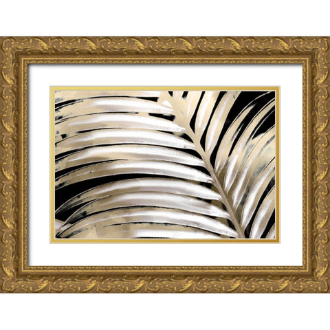 Palm Gild Gold Ornate Wood Framed Art Print with Double Matting by Allen, Kimberly