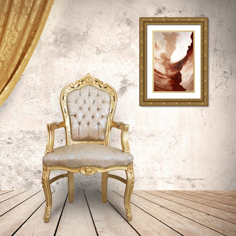 Upward 1 Gold Ornate Wood Framed Art Print with Double Matting by Allen, Kimberly