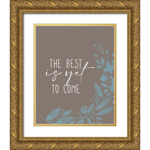 The Best Branch Gold Ornate Wood Framed Art Print with Double Matting by Allen, Kimberly