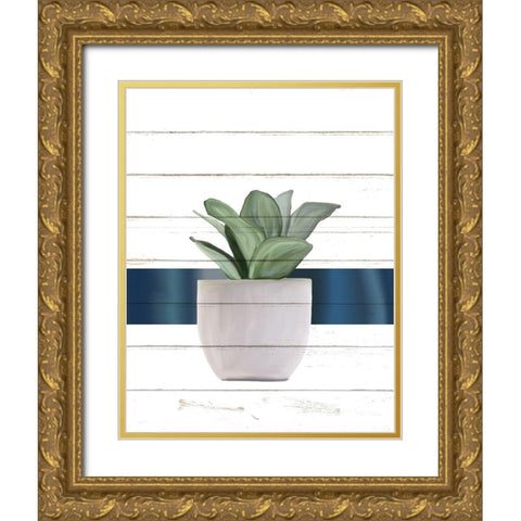 Pots 2 Gold Ornate Wood Framed Art Print with Double Matting by Allen, Kimberly