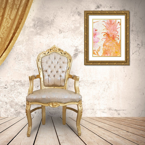 Lost in the Tropics 1 Gold Ornate Wood Framed Art Print with Double Matting by Allen, Kimberly
